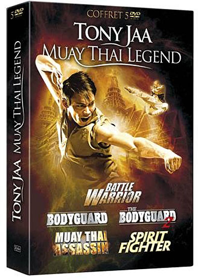 Battle Warrior - The Bodyguard - The Bodyguard 2 - Muay Thai Assassin - Spirit Fighter - Coffret