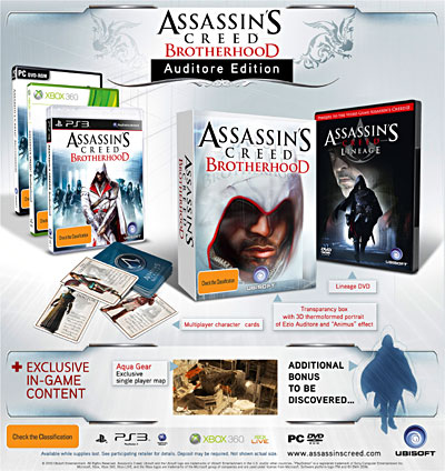 Assassin's Creed : Brotherhood - Auditore Edition