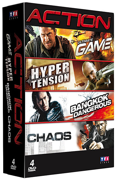 Ultimate Game - Hyper tension - Bangkok dangerous - Chaos - Coffret