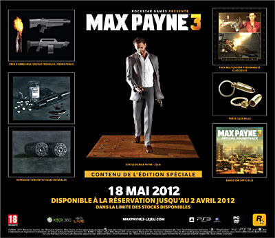 Take 2 Interactive Max Payne 3 - Goodies Special Edition PS3 + 360
