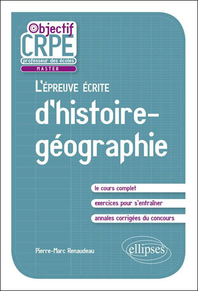 Histoire-géographie épreuve écrite