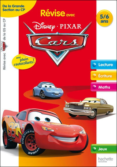 Révise avec Cars De la GS au CP - Cahier de vacances 2020
