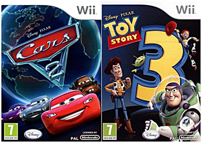 Coffret Cars 2 et Toy Story 3 Jeux video Achat prix fnac