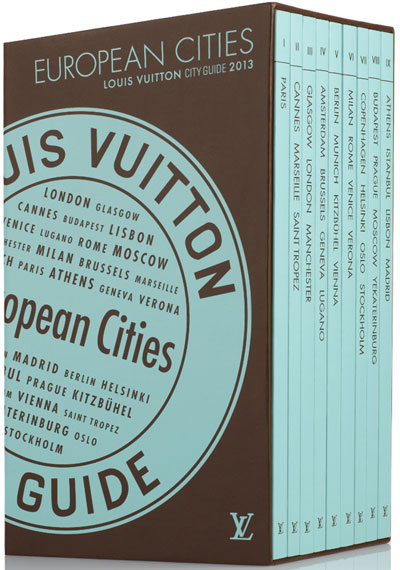Louis Vuitton City Guide Villes d'Europe Edition 2013 - Coffret ...