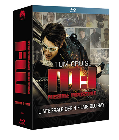 Mission : Impossible - Coffret de la Quadrilogie - Blu-Ray