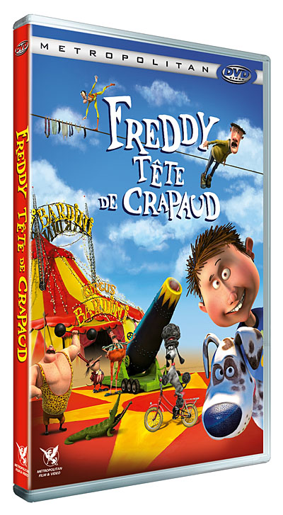 Freddy tête de crapaud DVD
