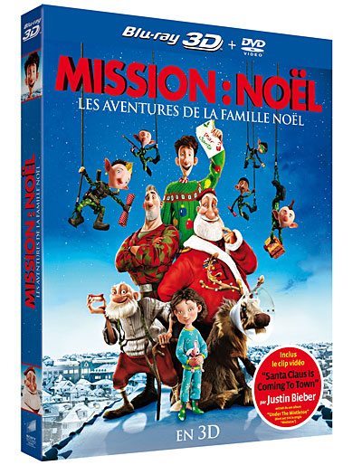 Mission : Noël - Les Aventures de la famille Noël - Combo Blu-Ray 3D