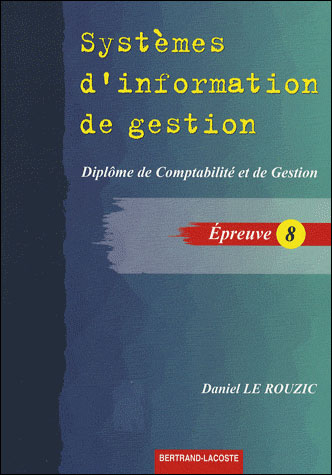 Epreuve 8 -  Systemes D' Information Et De Gestion