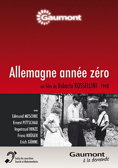 Allemagne année zéro DVD