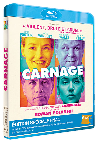 Carnage - Blu-Ray - Edition Spéciale Fnac