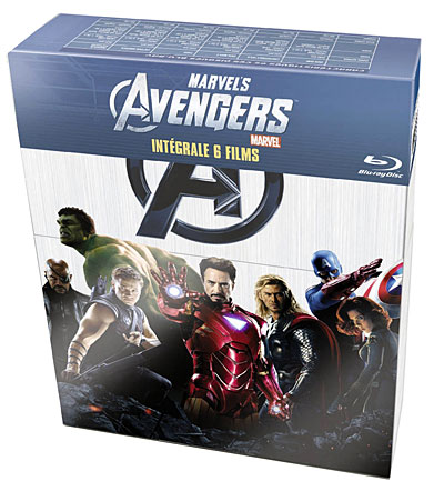 L'Intégrale Marvel / Avengers - Coffret 6 Films - Blu-Ray - Blu-ray - Achat  & prix | fnac