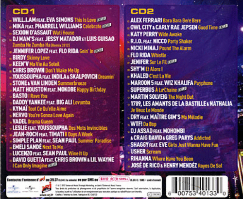 NRJ 200% hits 2012 volume 2 - Compilation - CD album - Achat & prix | fnac