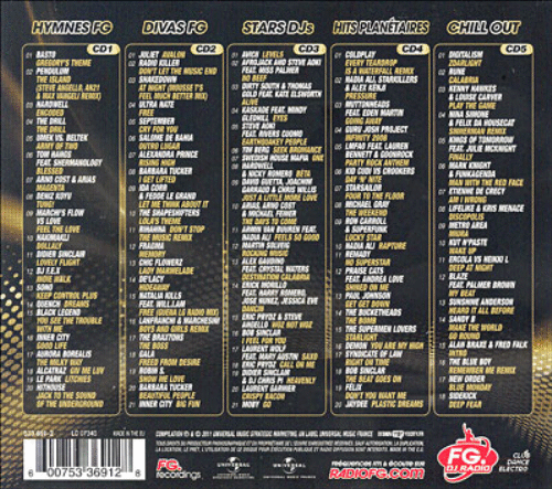 Fg Dj Radio 20 Ans 1992 2012 Digipack Compilation Musique