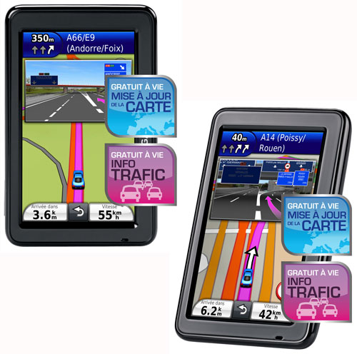 GPS GARMIN Nuvi 2545 LMT (info-trafic et mise à jour des cartes