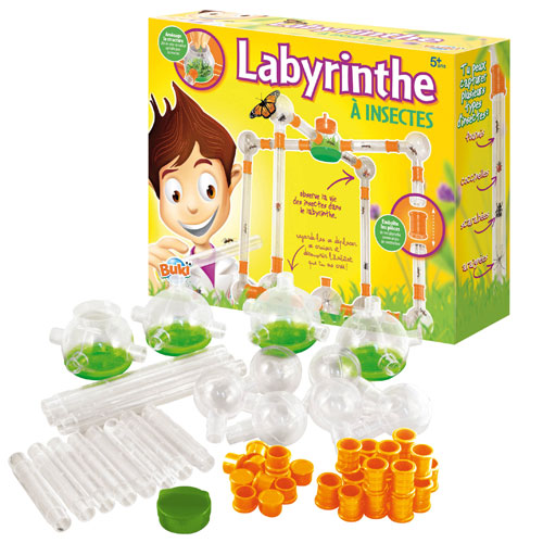 Buki BL010 - Observatoire à Insectes Pour Enfants Dès 5 Ans - Loupe Et Pince Pour Explorer La Nature