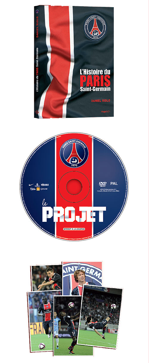 PSG : La légende est en marche - Coffret DVD + Livre