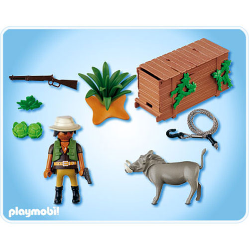 Playmobil 4833 Chasseur avec piège Playmobil Achat prix fnac