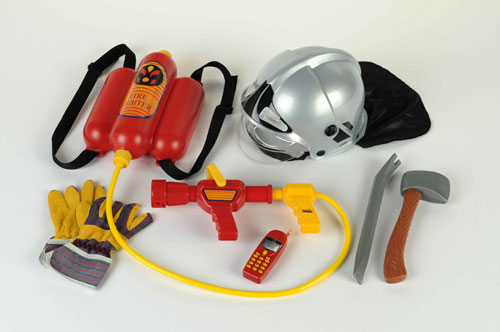 Accessoires de pompier, 6 pièces Klein