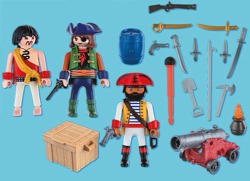 Playmobil 5136 Equipage de pirates avec armes - Playmobil - Achat & prix