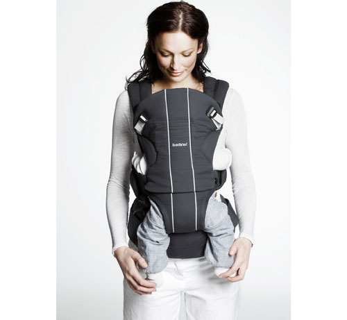 BabyBj rn Porte B b Comfort Carrier Organic Gris Achat