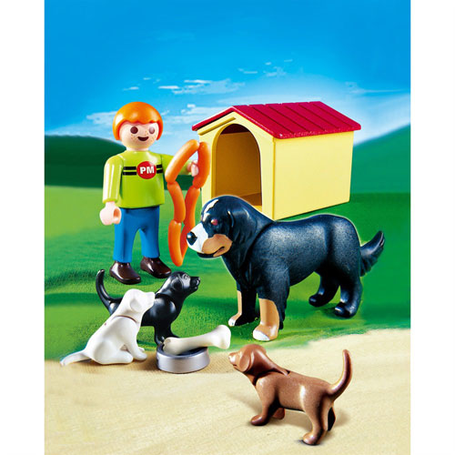 serie injecteren Gecomprimeerd Playmobil - 4498 - Enfant/famille de chiens - Playmobil - bij Fnac.be