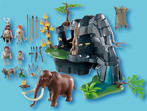 Playmobil 5100 Grotte préhistorique avec mammouth - Playmobil - Achat &  prix | fnac