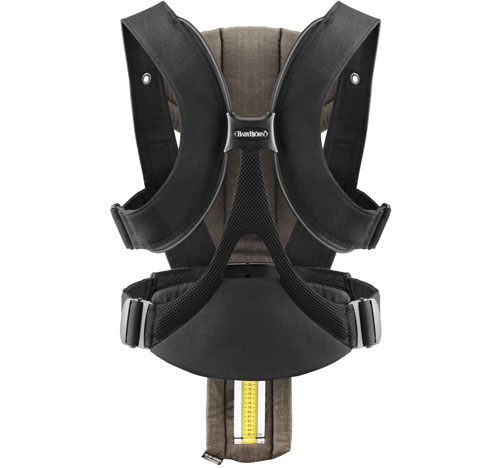 Porte Bebe Miracle BabyBjorn Organic Noir Brun Achat prix fnac