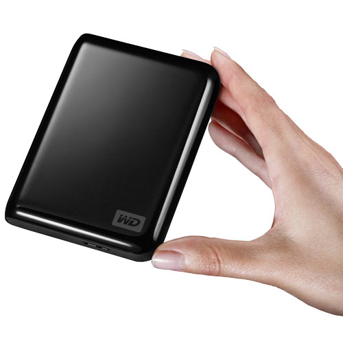 WD Disque Dur Externe MyPassport AV-TV USB 3.0 2.5´´ 500 Noir