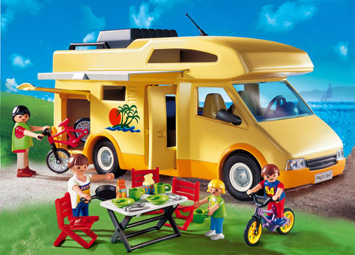 Playmobil 3647 Famille camping car - Playmobil - Achat & prix