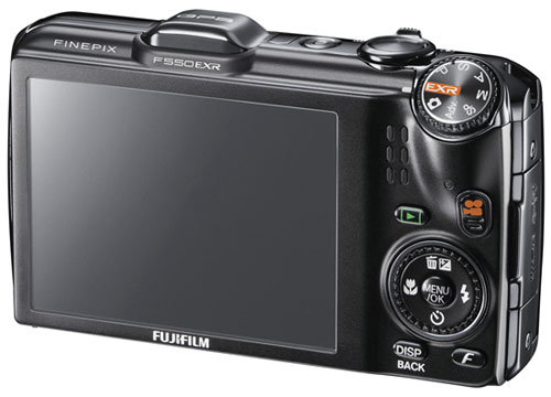 FUJIFILM フジフイルム FinePix F550 EXR Fujifilm FinePix F550EXR Noir GPS - Appareil photo compact - Achat