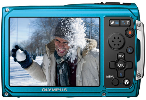 Olympus TG-320 Bleu (étanche -3 m) - Appareil photo compact