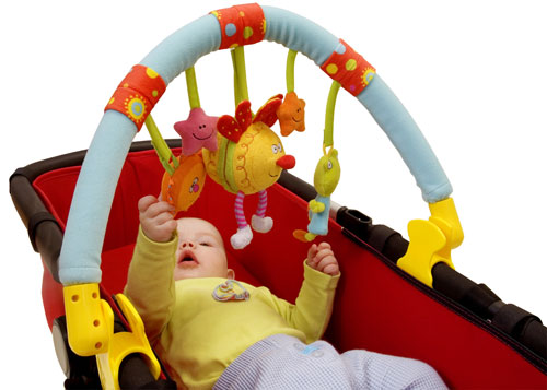 arche musicale pour poussette