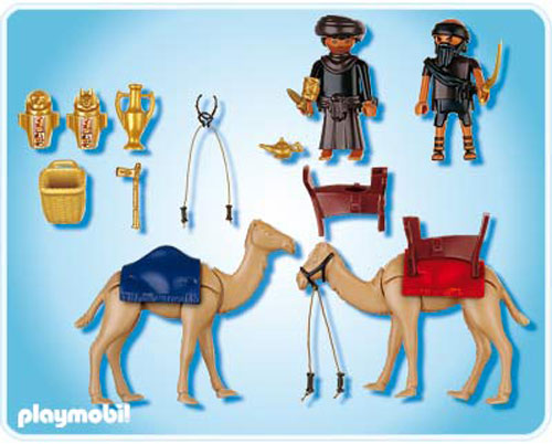Jouet Playmobil 4247 – Voleurs Et Dromadaires, Thème Égypte Antique, Complet (occasion)