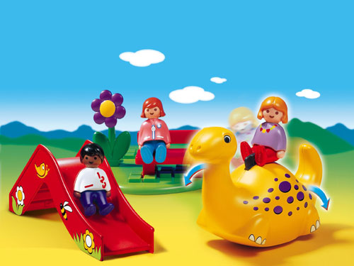 PLAYMOBIL 6748 - Enfants et aire de jeux - Playmobil - Achat & prix