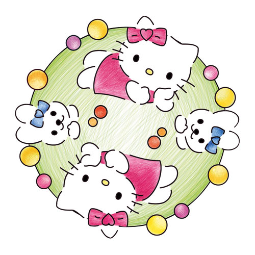 Ravensburger Mandala Designer Hello Kitty 2 En 1