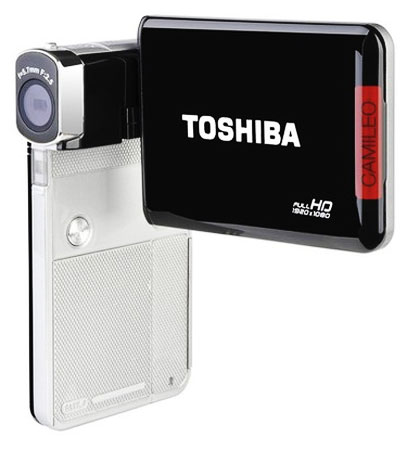 Toshiba CAMILEO S30 - Caméscope - 1080p - 8.0 MP - flash 128 Mo - carte Flash - noir