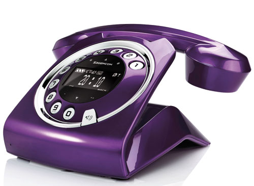 Sagemcom SIXTY - Téléphone sans fil - système de répondeur avec ID  d'appelant - DECT\GAP - (conférence) à trois capacité d'appel - violet - Téléphone  sans fil - Achat & prix | fnac