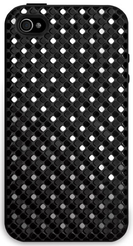 SwitchEasy Coque Glitz pour iPhone 4 - Noire