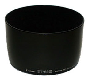 Pare-soleil Canon ET-65 III Noir pour Objectif EF 85/1.8 USM - Canon