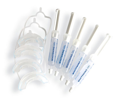 Rio Kit Accessoire pour Blanchiment des dents - Gouttières + gel
