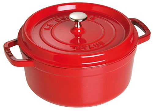 Staub - 1102406 - Cocotte - Ronde - Cerise - 24 cm