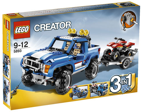 Lego® Creator 5893 Le Tout Terrain et Son Quad