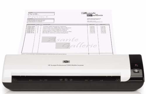 HP ScanJet 1000 Professional Mobile Scanner - Scanner à feuilles - 216 x  864 mm - 600 dpi x 600 dpi - jusqu'à 100 pages par jour - USB 2.0
