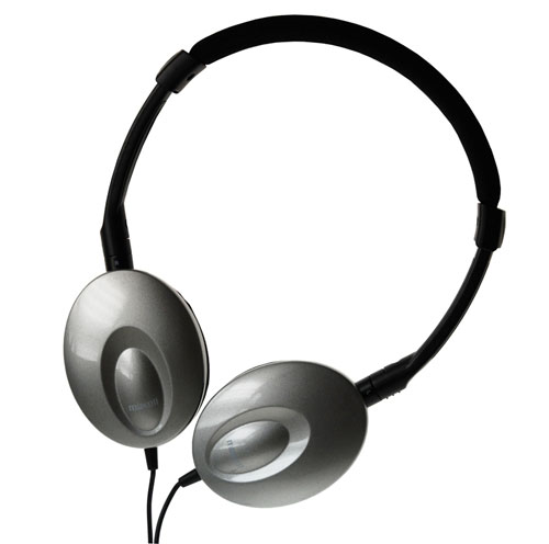 Casque Maxell Super Thins argent