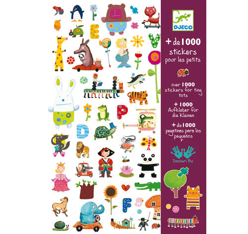 1000 stickers pour les petits