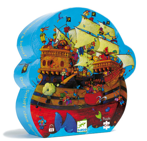 Djeco Le Bateau De Barberousse Puzzle 54 Pièces