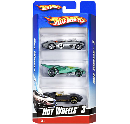 Hot Wheels – Pack de 3 voitures
