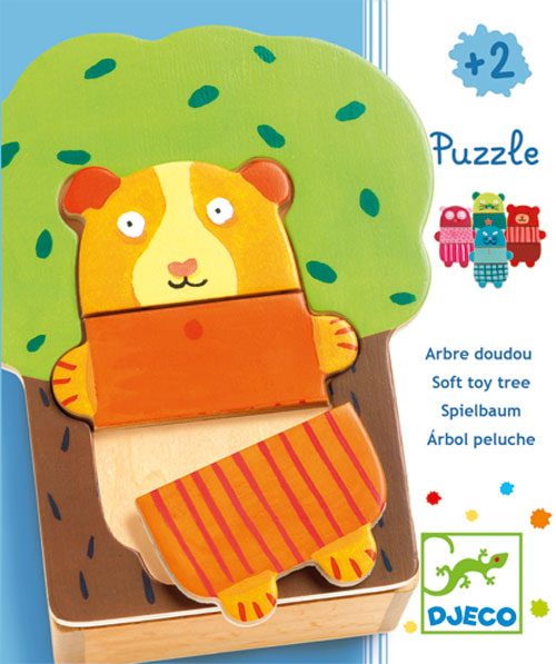 Djeco - Puzzle Arbra doudou (15Teile)