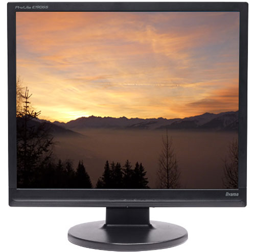 Iiyama Prolite E1906S-1 - Écran Lcd - 19" - 1280 X 1024 - Tn - 250 Cd/M² - 5 Ms - Dvi-D, Vga - Haut-Parleurs - Noir