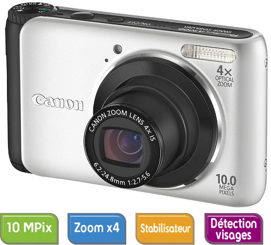 Acheter Canon PowerShot A3000 IS Argent État correct - 269,96 € Canon PowerShot A3000 IS Argent État correct - reconditionné disponible sur Fnac